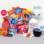 Welcome Package with snack assortment