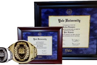 new pic rings and diplomas